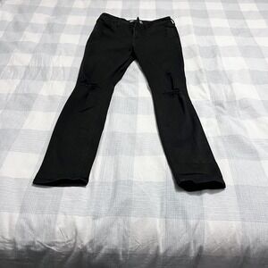 Old Navy Rockstar Black Super Skinny High Rise Size 10